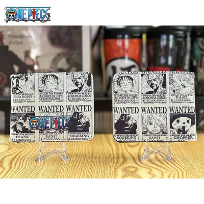 Billetera One Piece Wanted Cuero PU