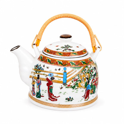 Tetera Oriental de Cerámica 900 ml con Infusor