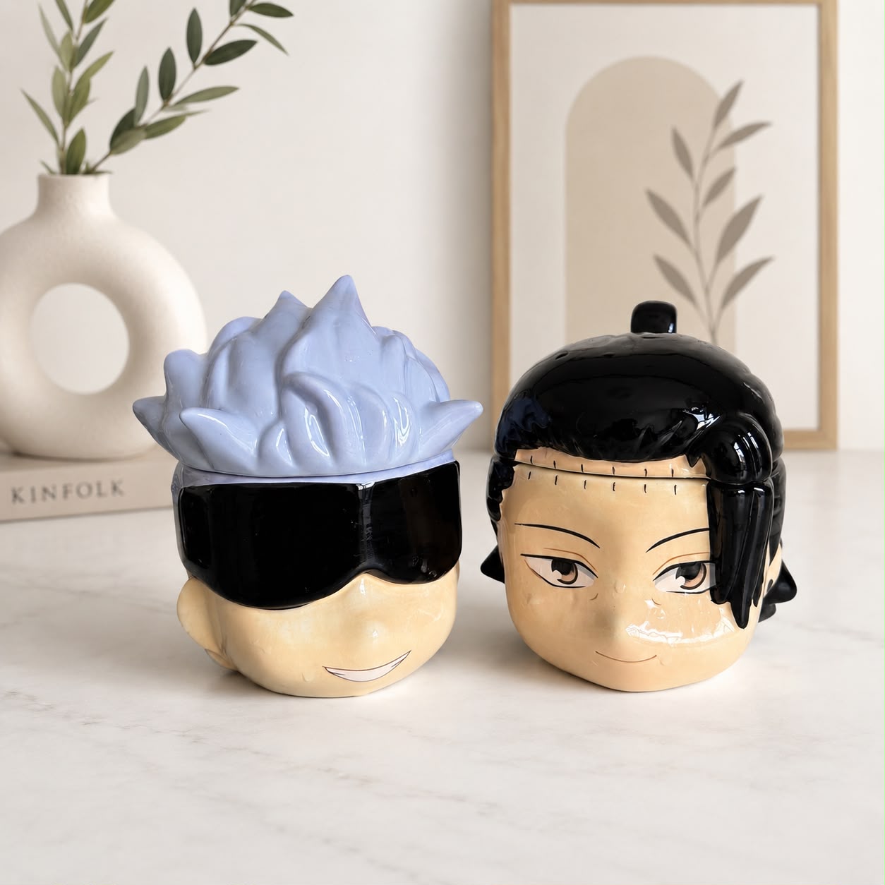 Taza de Cerámica 3D Satoru Gojo Jujutsu Kaisen 450 ml