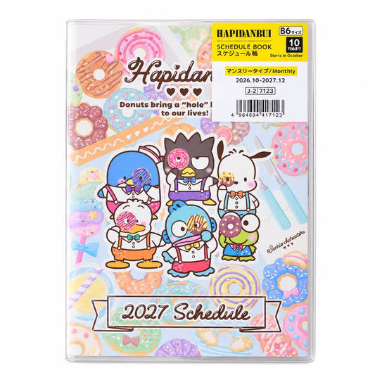 Planner Sanrio Hapidanbui B6 - 2027