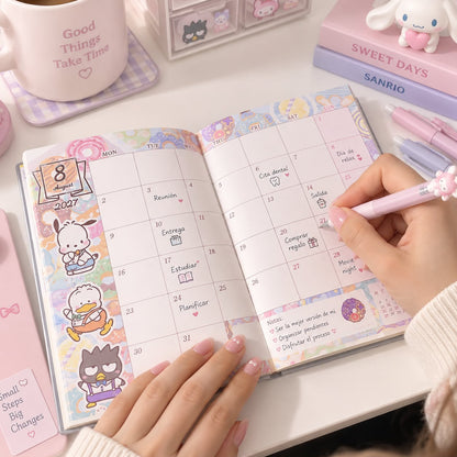 Planner Sanrio Hapidanbui B6 - 2027