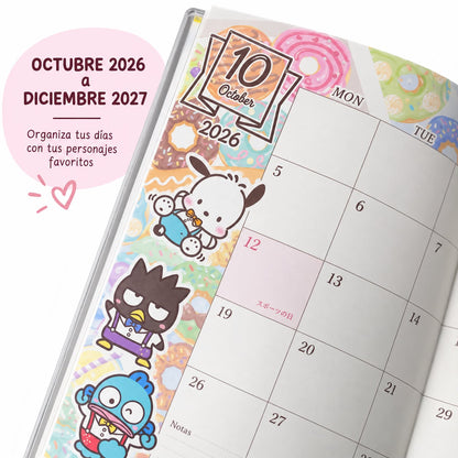 Planner Sanrio Hapidanbui B6 - 2027