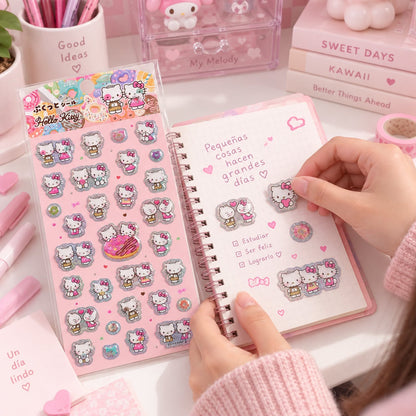 Set de Stickers 3D Sanrio Hello Kitty & Dear Daniel