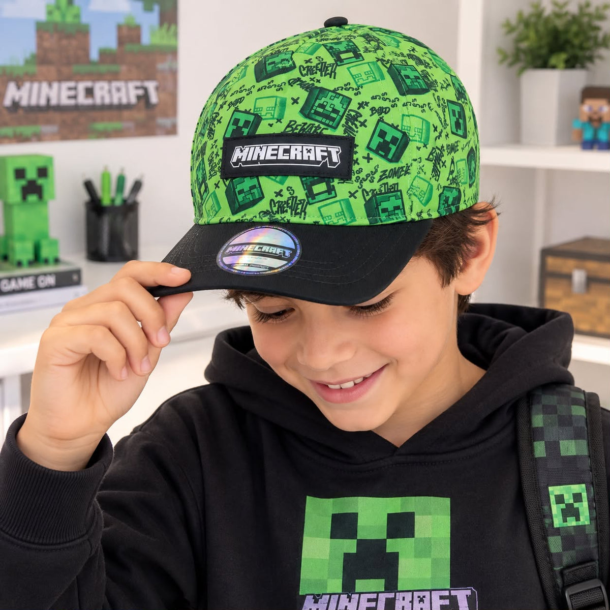 Gorra Minecraft Niños