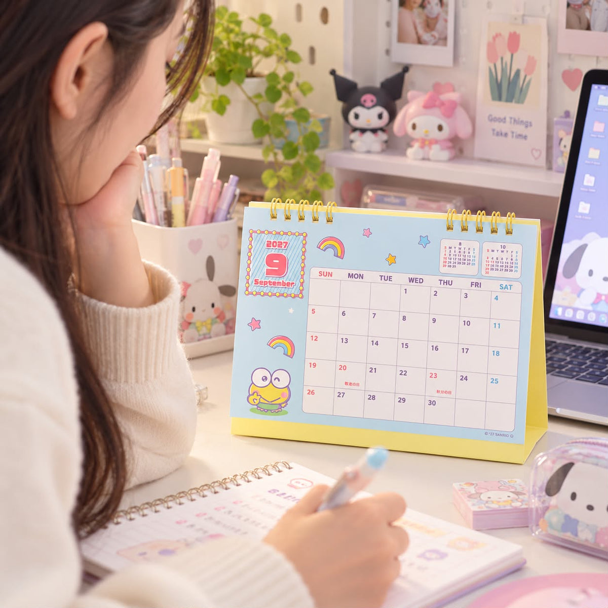 Calendario de Escritorio Hapidanbui 2027
