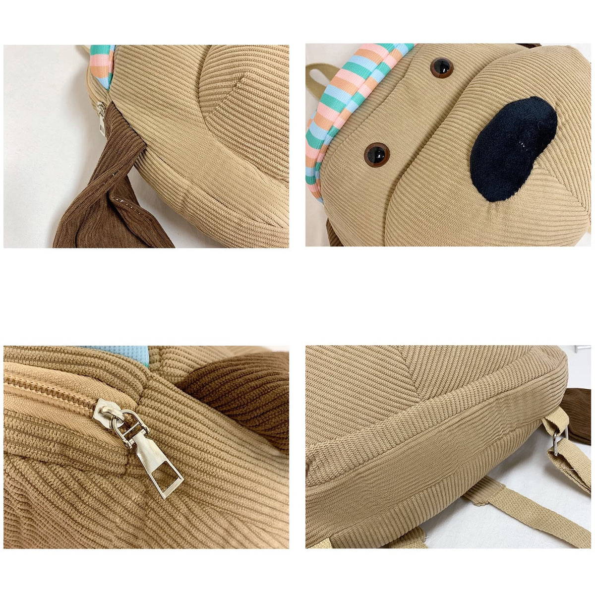Mochila 3D Perro Tamaño A4