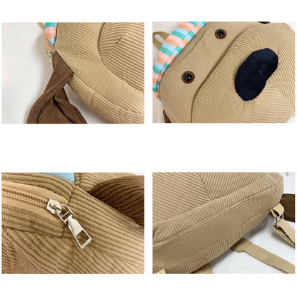 Mochila 3D Perro Tamaño A4