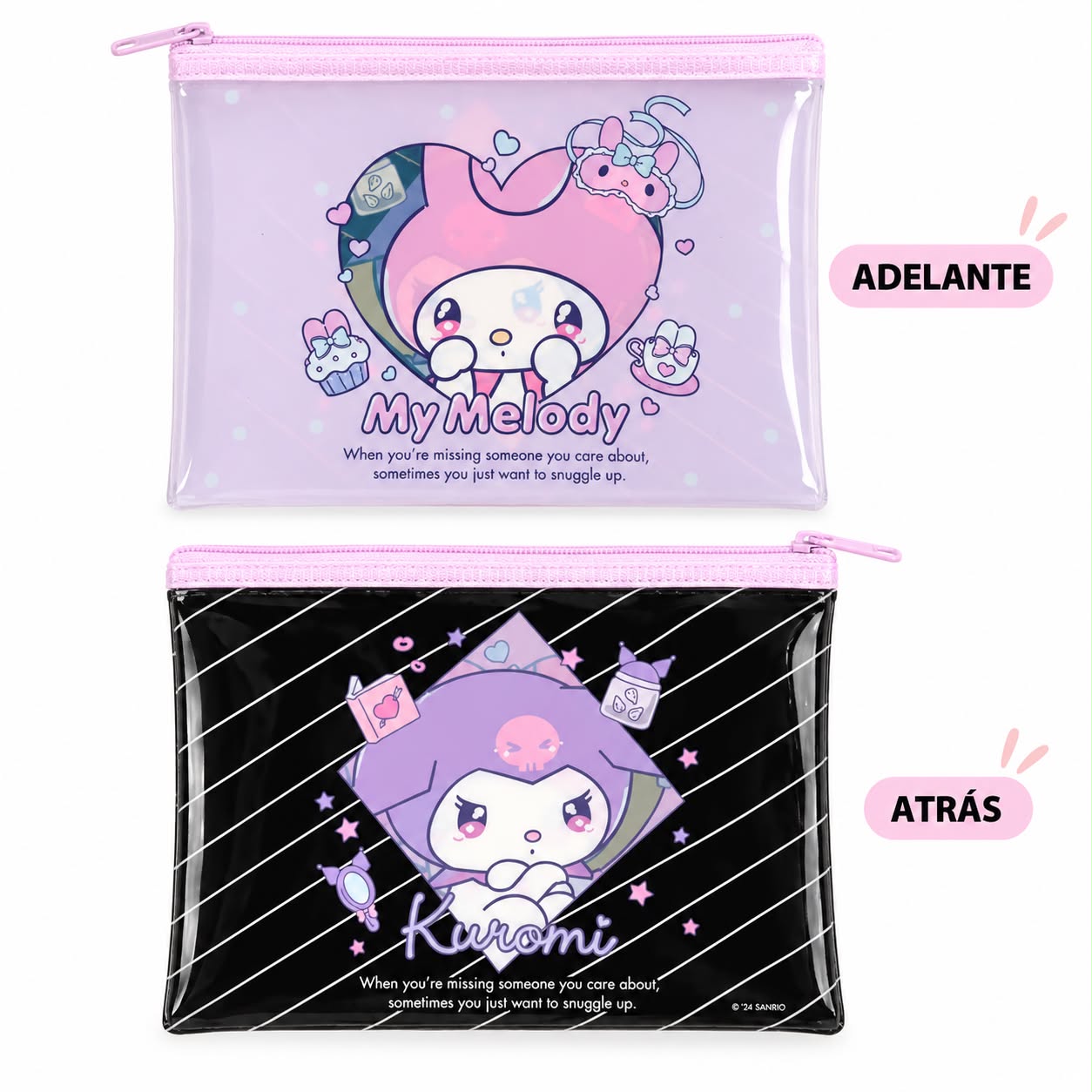 Kuromi &amp; My Melody Pencil Case – Sanrio Japan