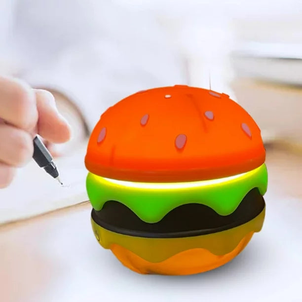 MINI LÁMPARA LED HAMBURGUESA CON TAJADOR