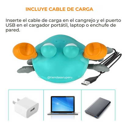 Cangrejo Caminante con Luces y Sonido – Juguete Sensorial para Bebés