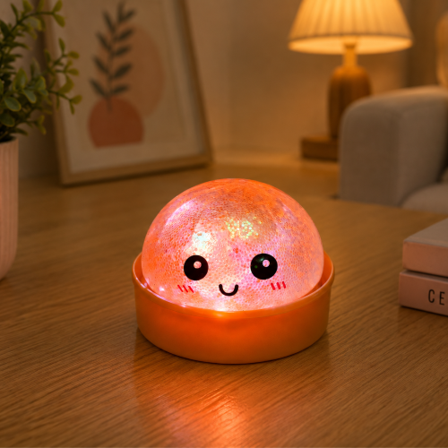 Squishy Dumpling con Luces LED 8.5 cm