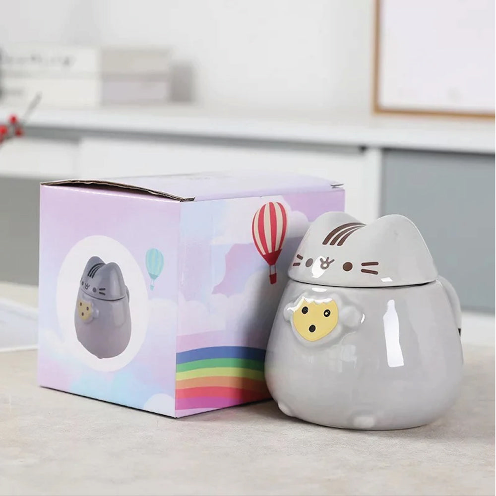 Taza Mug de Cerámica Pusheen Cat 3D – 400 ml