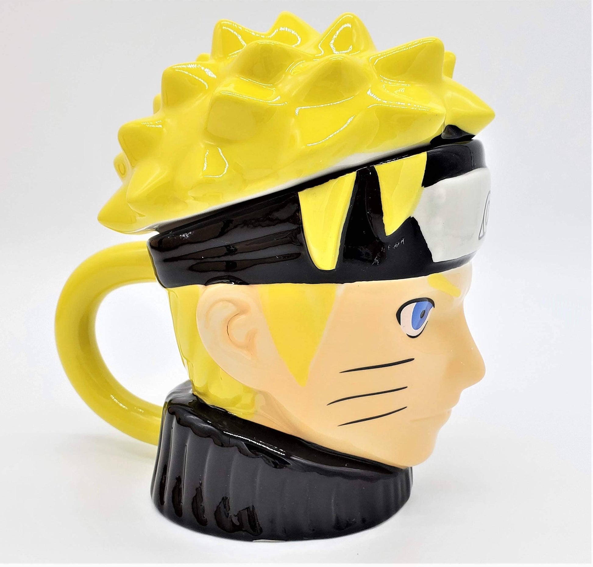 Taza Mug Naruto 3D de Cerámica con Tapa – 350 ml