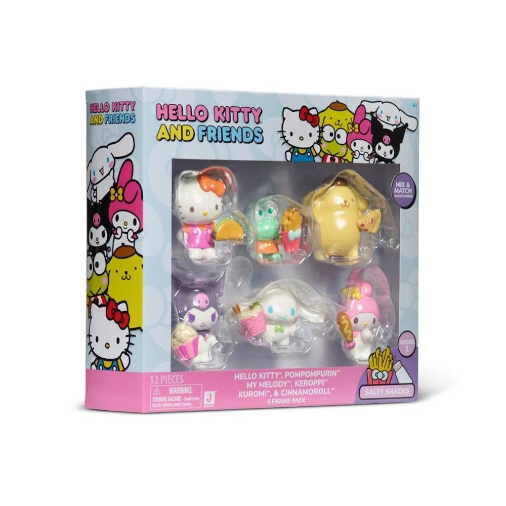 SET DE 6 FIGURAS HELLO KITTY AND FRIENDS