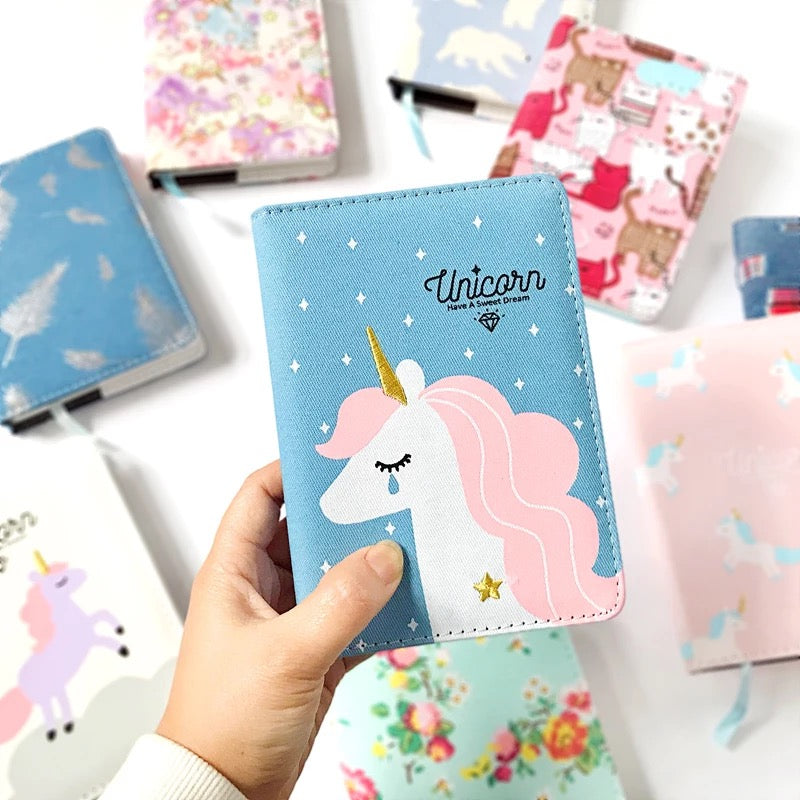 MINI PLANNER UNICORNIO TAMAÑO A6